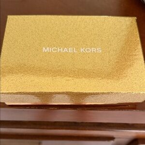 Michael Kors Shimmering Gold Gift Box